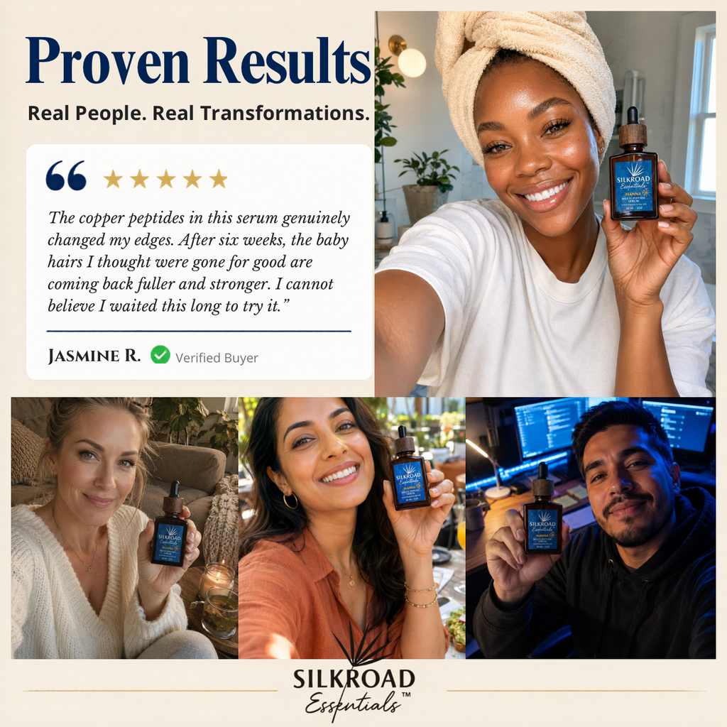 Silkroad Essentials™ MANNA™ Multi-Peptide Scalp Serum