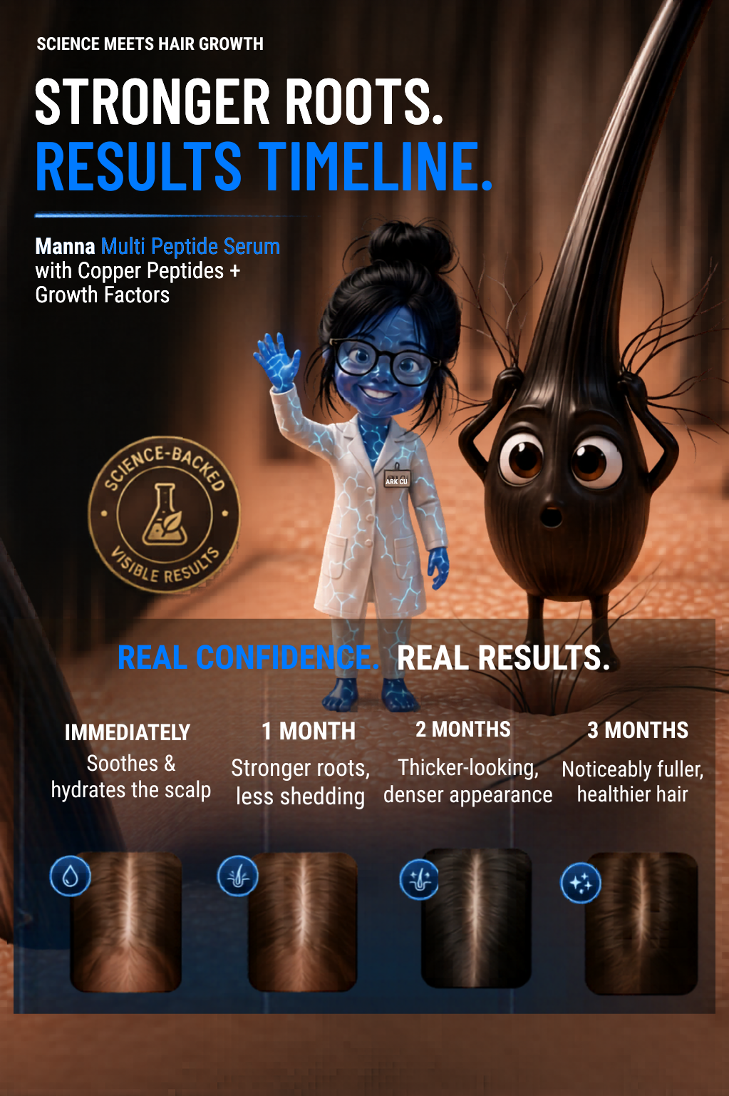 Silkroad Essentials™ MANNA™ Multi-Peptide Scalp Serum