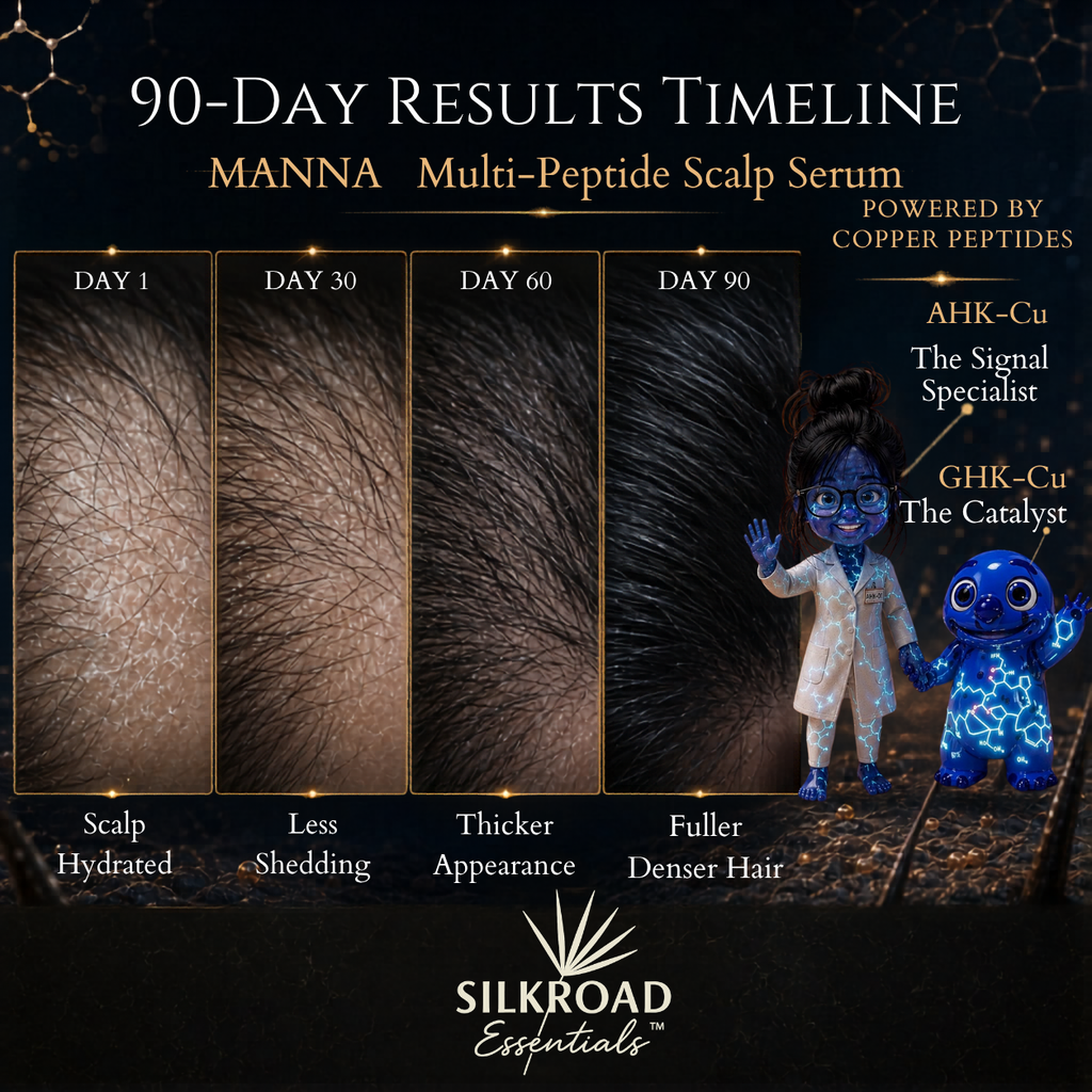 Silkroad Essentials™ MANNA™ Multi-Peptide Scalp Serum
