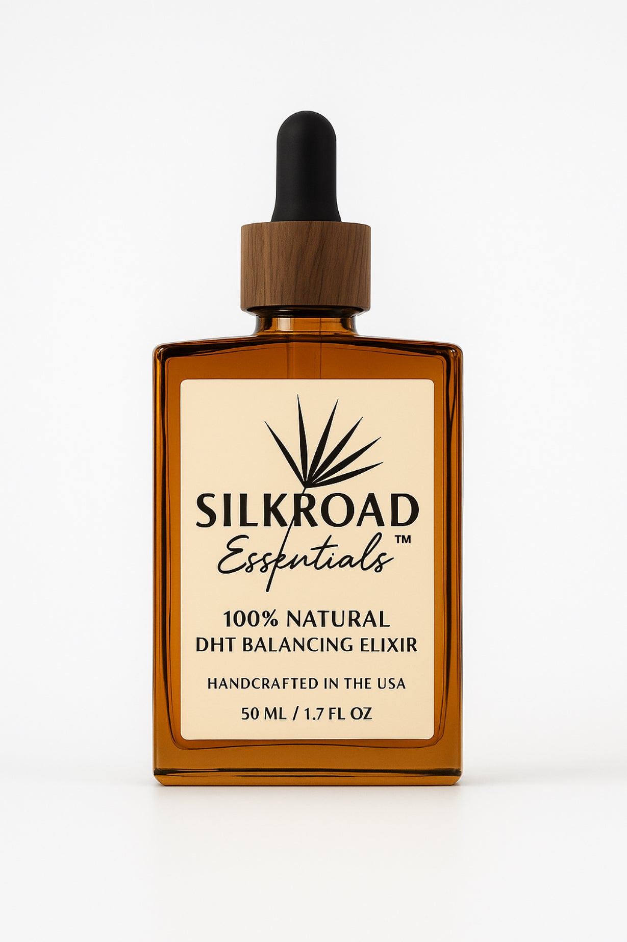 Silkroad Essentials™ DHT-Balancing Elixir — Advanced Scalp Therapy for Density, Strength & Growth